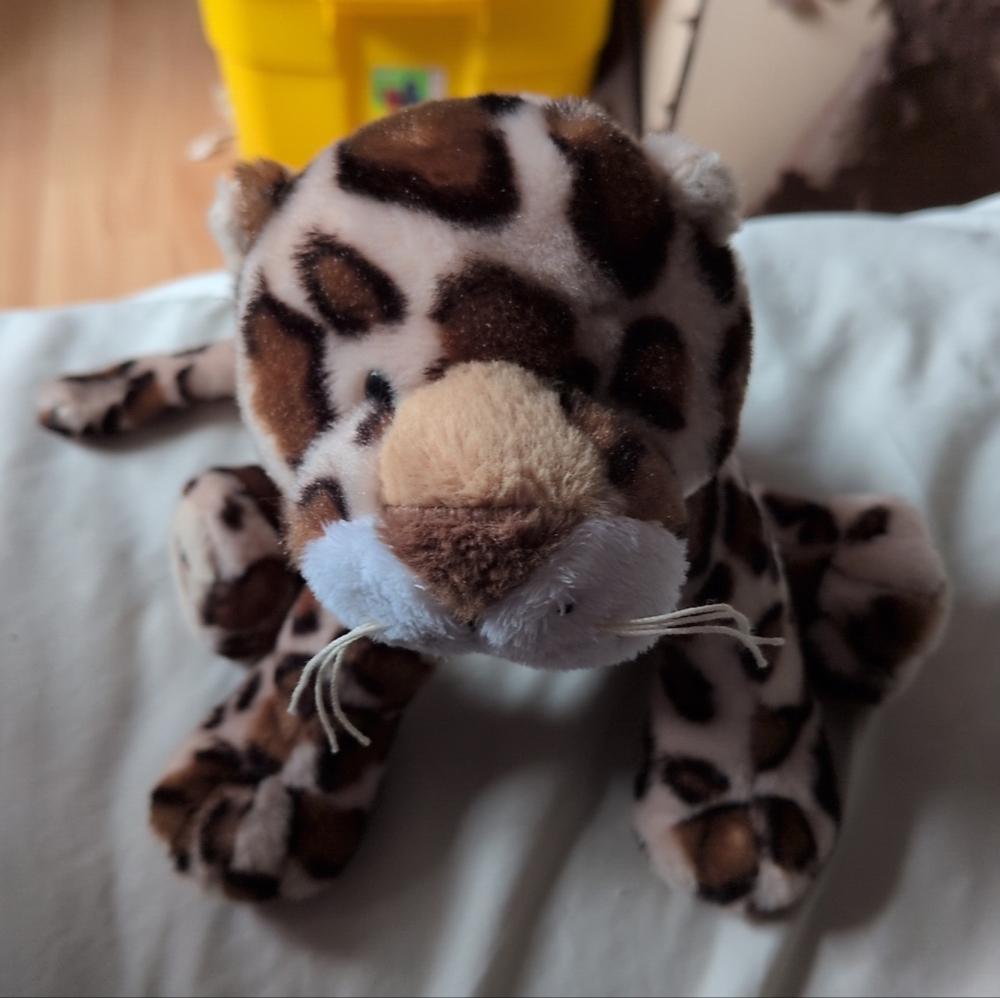 Webkinz Spotted Leopard HM182 Plush Stuffed Animal GANZ Y2K